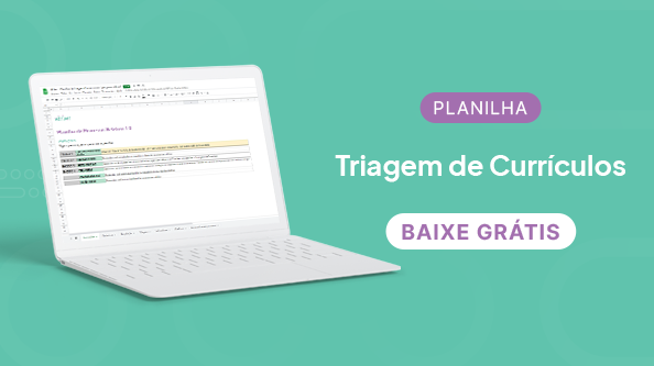 planilha de recrutamento e seleção: triagem de curriculo